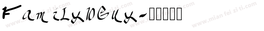 Family Guy字体转换